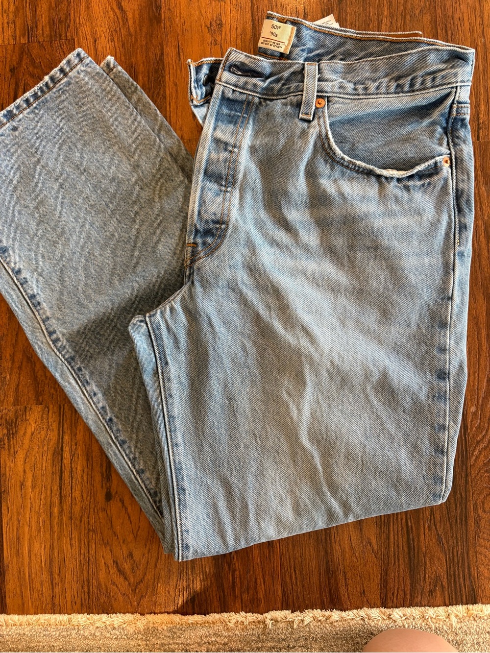 Levi's Light Blue Relaxed Fit Women’s Jeans
